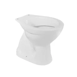 Vaso a terra WC scarico a pavimento bianco