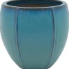 Vaso da esterno blu 33 x 31 cm