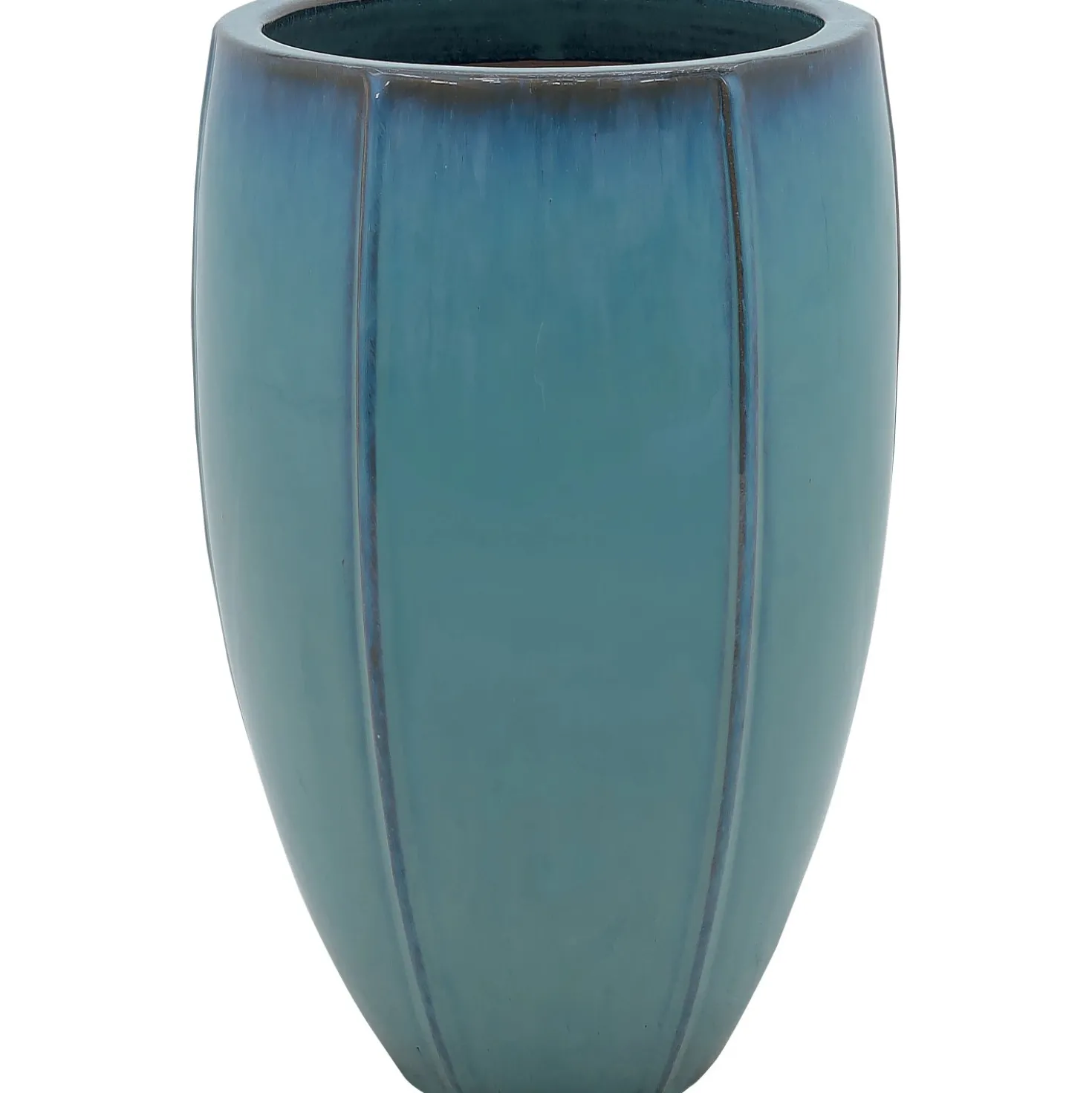 Vaso da esterno blu 40 x 57 cm