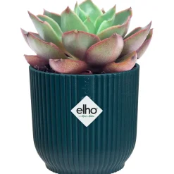 Vaso da esterno fiori Elho Mini Vibes Fold blu Ø 11 cm