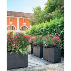 Vaso da fiori Deroma Divider Millennium 99 cm antracite