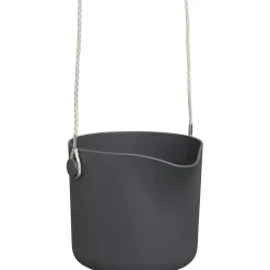 Vaso da interno fiori Elho B.Swing antracite Ø 18 cm