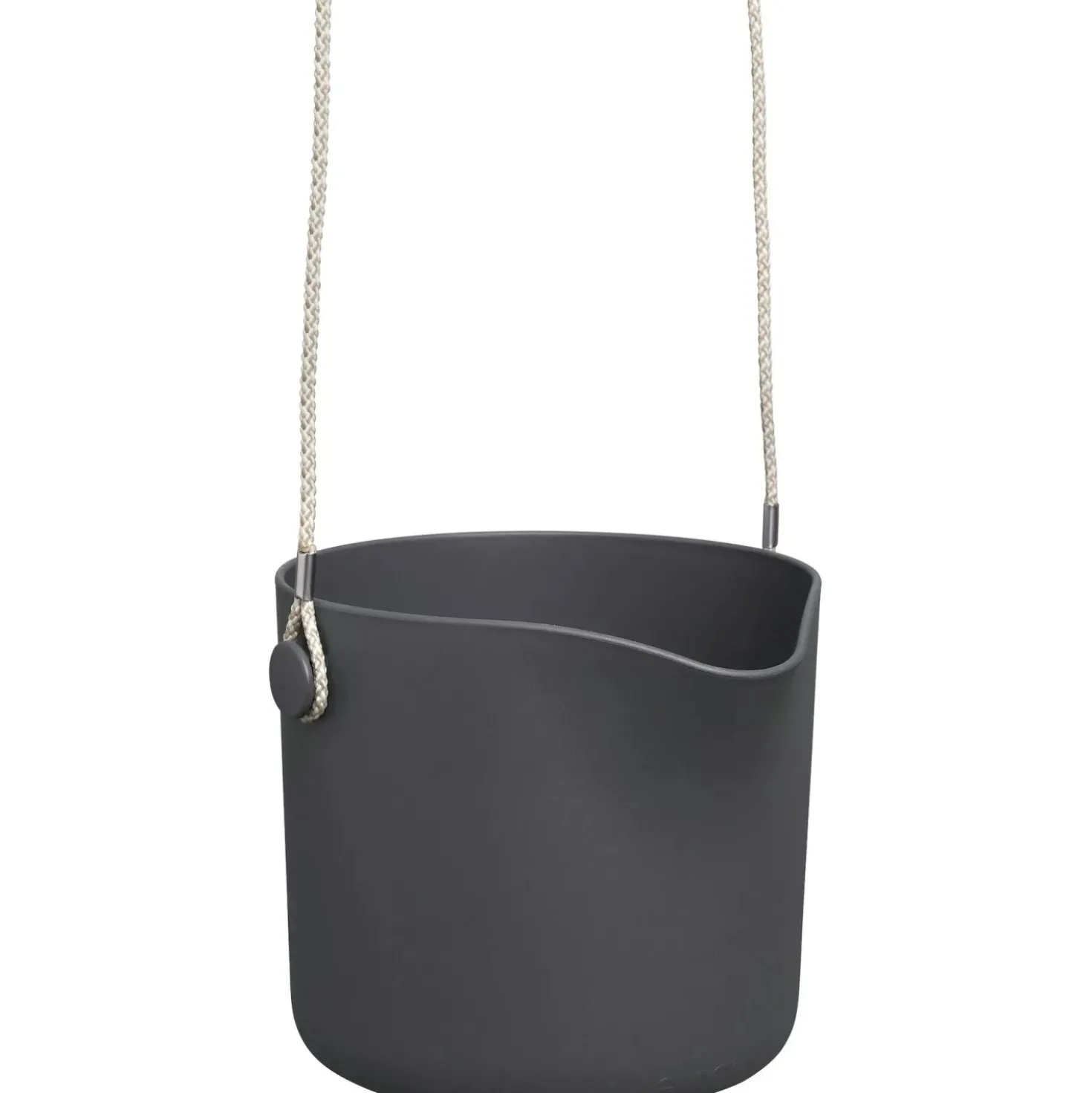 Vaso da interno fiori Elho B.Swing antracite Ø 18 cm