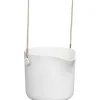Vaso da interno fiori Elho B.Swing bianco Ø 18 cm