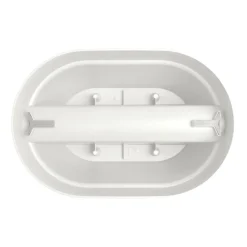Vaso da ringhiera Flower Bridge Elho Vibia Campana 39x26x22 cm bianco seta