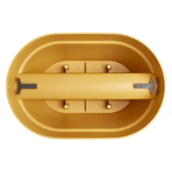 Vaso da ringhiera Flower Bridge Elho Vibia Campana 39x26x22 cm giallo miele