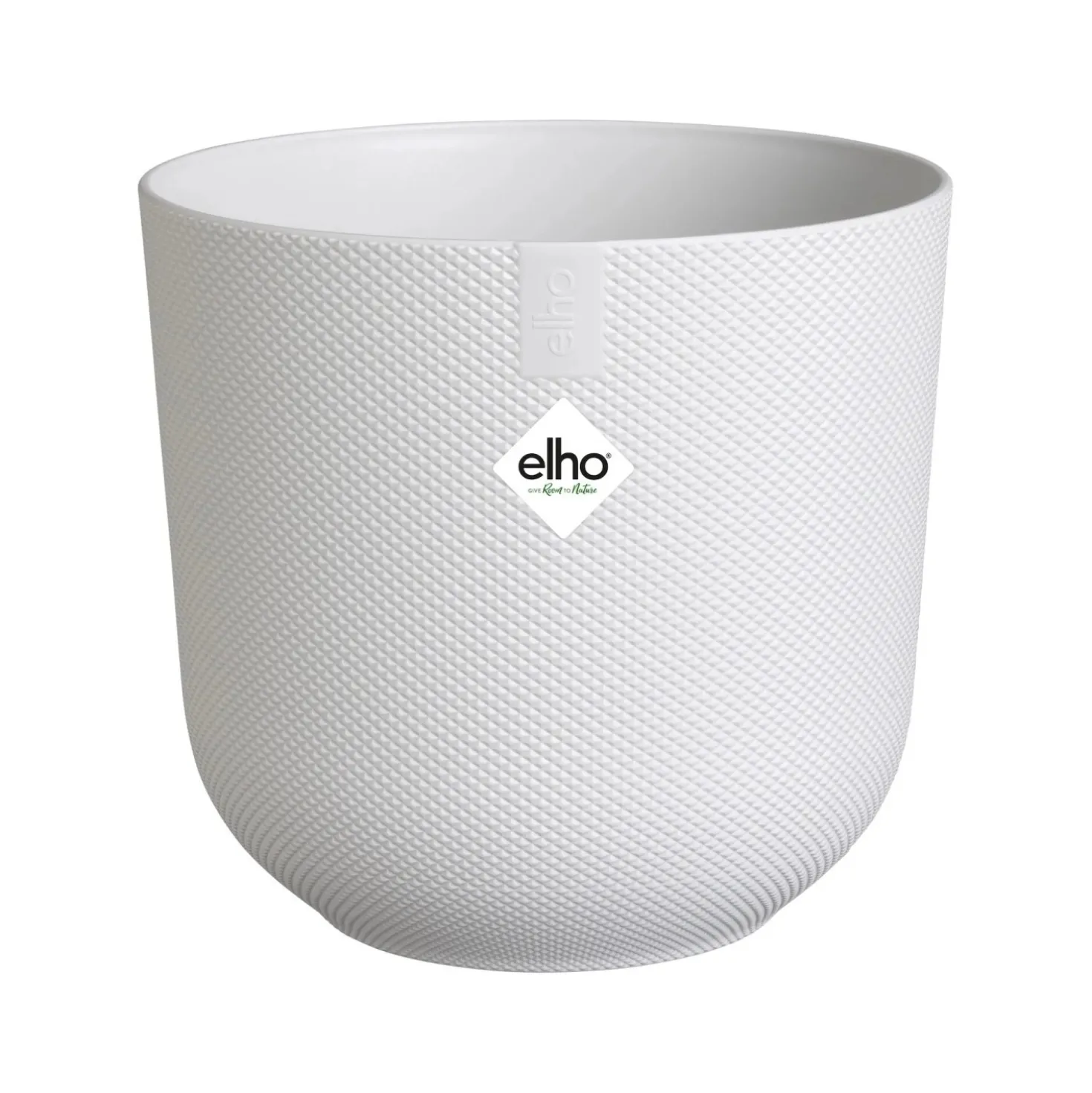 Vaso Elho Jazz Round Bianco Ø 26 x B 26 x H 24 cm interno