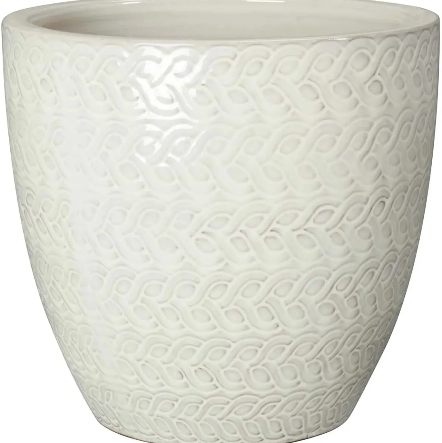 Vaso in terracotta smaltata Woolly Deroma Ø 23 cm