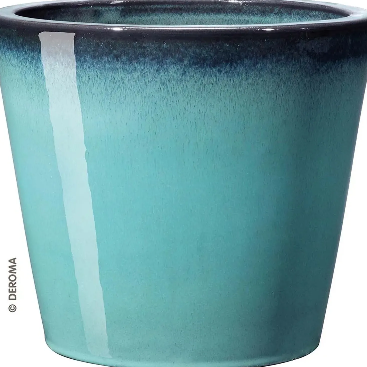 Vaso in terracotta smaltata Azulejos Deroma Ø 28 cm