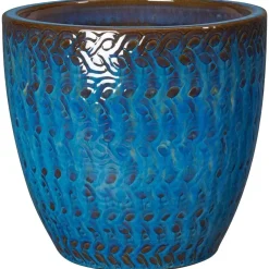 Vaso in terracotta smaltata Woolly Deroma Ø 29 cm