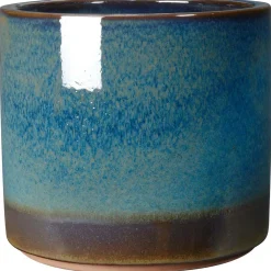 Vaso in terracotta smaltata Ocean Deroma Ø 30 cm