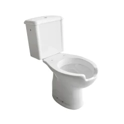 Vaso monoblocco per disabili con cassetta scarico a muro