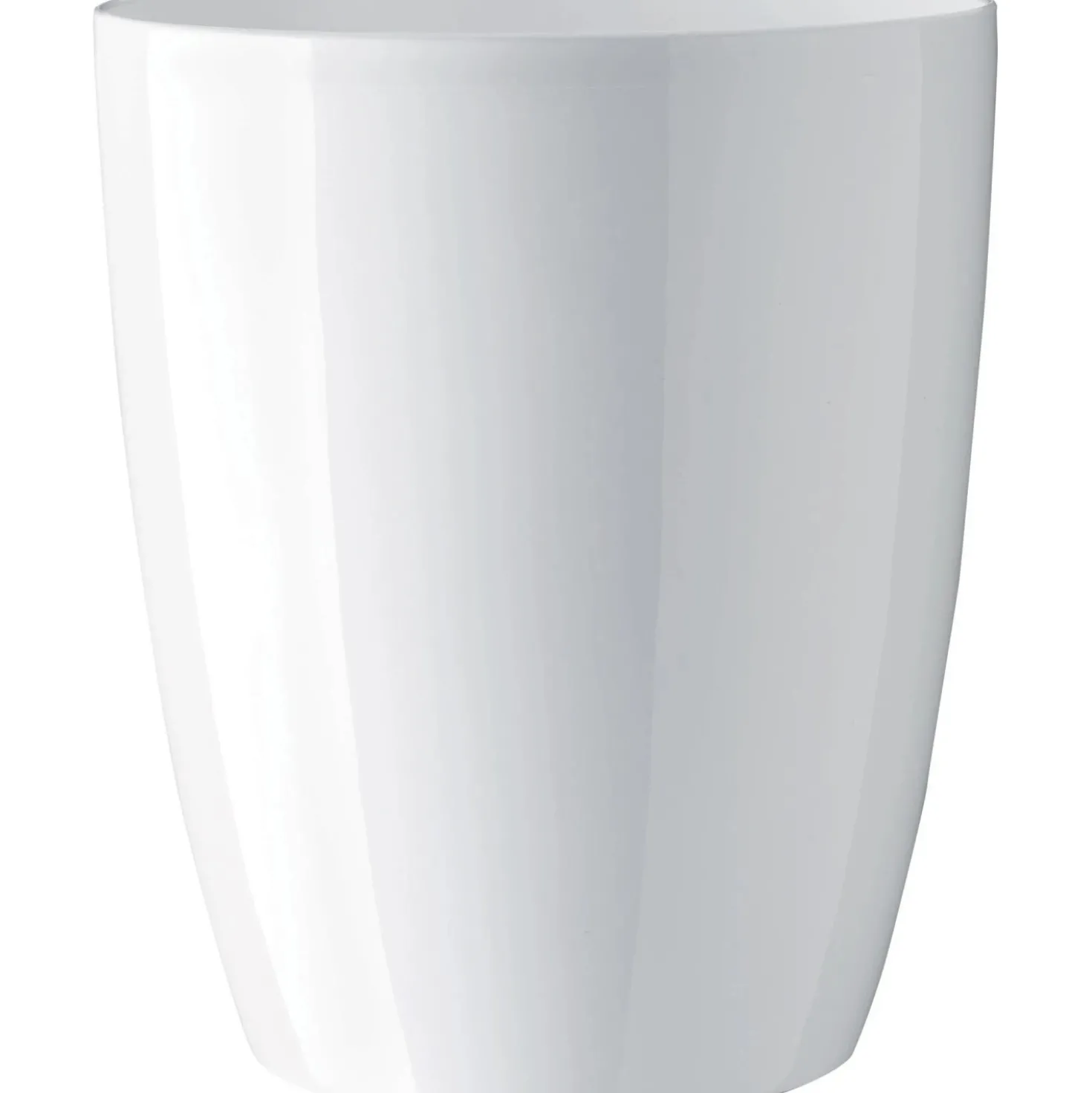 Vaso ORCHID colore bianco in plastica 16 cm