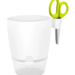 Vaso per erbe aromatiche Elho Brussels All-in 1 Ø 13x22 cm bianco