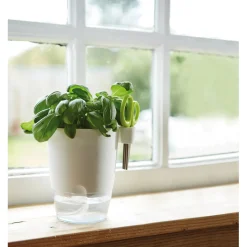 Vaso per erbe aromatiche Elho Brussels All-in 1 Ø 13x22 cm bianco