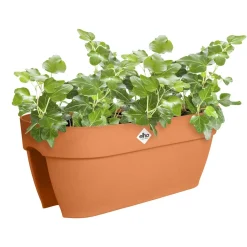 Vaso per fiori Elho Vibia Campana Flower Bridge Ø26xH22 cm marrone