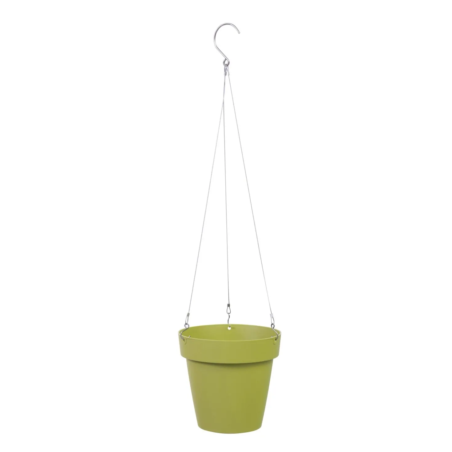 Vaso per piante da appendere Mymood Air 20 cm verde plastica riciclata