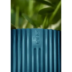Vaso per piante Elho Vibes Fold Ø 14x13 cm blu profondo