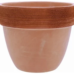 Vaso per piante Patavium in terracotta graffiato ø 20 cm