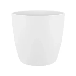 Vaso per piante rotondo Elho Brussels Ø 25 bianco