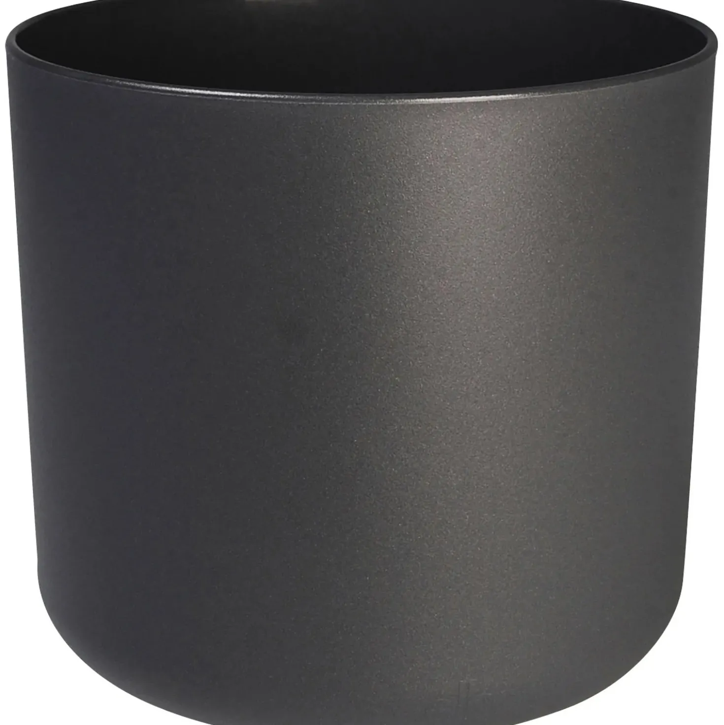 Vaso per piante rotondo Elho B.For Soft Ø 24,7 cm antracite