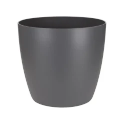 Vaso per piante rotondo Elho Brussels Mini Ø 12,5 antracite
