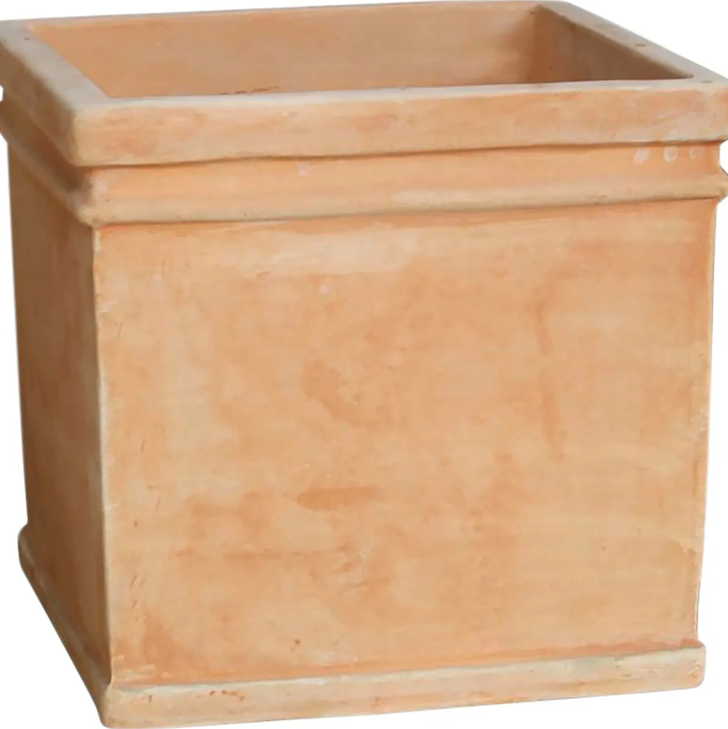 Vaso quadrato CHI 36xH34,5 cm terracotta