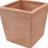 Vaso Quadro Moderne in terracotta artigianale 40x40x40 cm