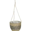 Vaso sospeso grigio naturale Ø 22 x 17 cm