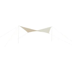 Vela ombreggiante quadrata 4x4 m avorio