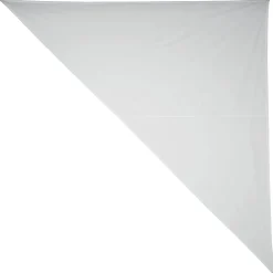Vela ombreggiante triangolare 5x3,6x3,6 m bianca