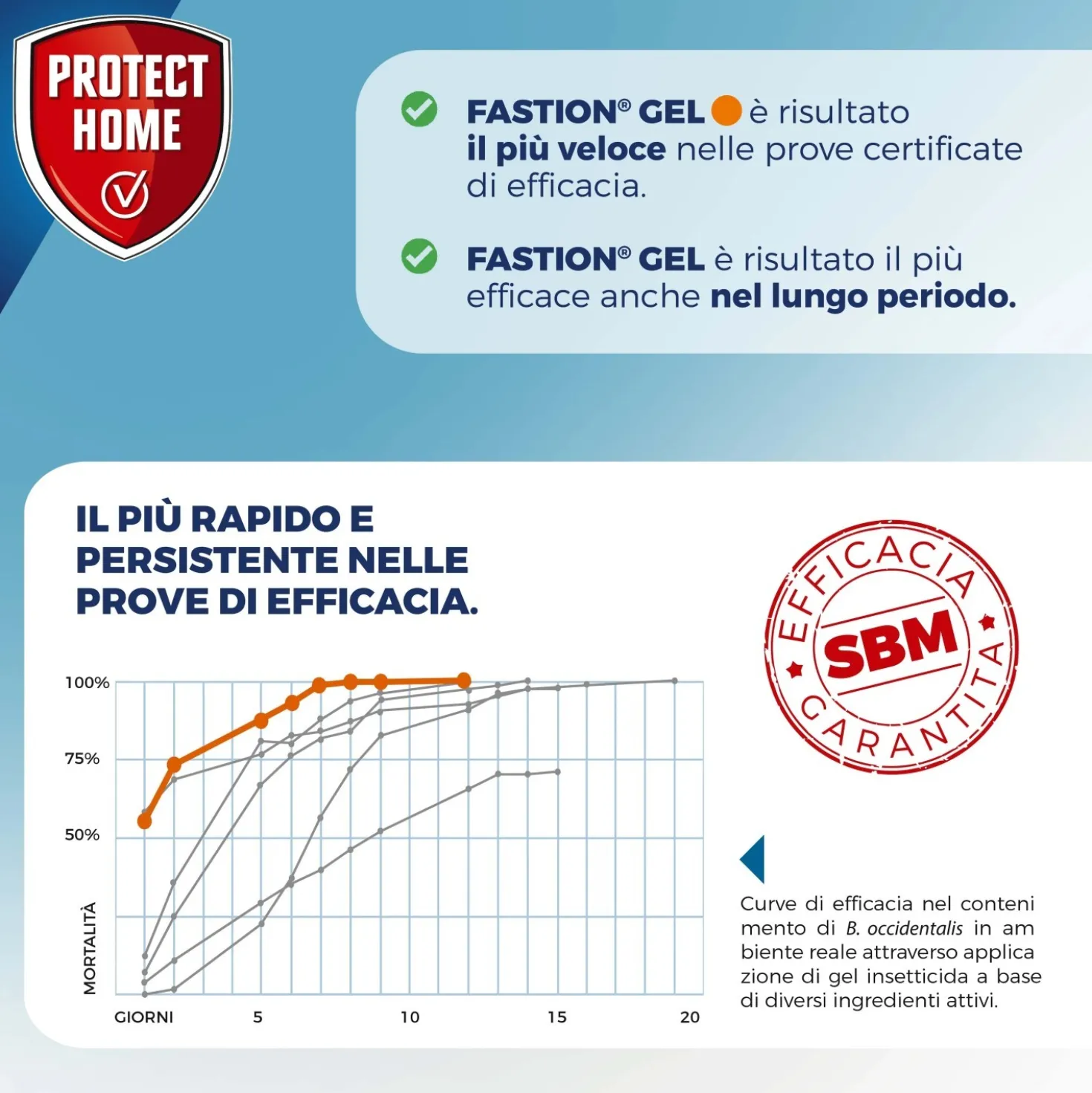 Veleno scarafaggi Protect Home Fastion Gel 20 g