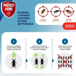 Veleno scarafaggi Protect Home Fastion Gel 20 g
