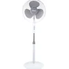 Ventilatore a piantana 3 pale Ø 40 cm bianco