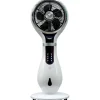 Ventilatore a piantana DCG 5 pale Ø 40 cm bianco