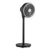 Ventilatore a piantana Midea 3 velocità 5 pale 33W nero