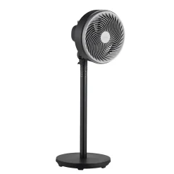 Ventilatore a piantana Midea 3 velocità 5 pale 33W nero