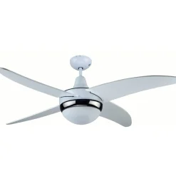 Ventilatore a soffitto DCG 4 pale Ø 120 cm bianco