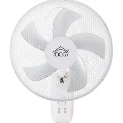Ventilatore da parete DCG 5 pale Ø 40 cm nero