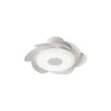 Ventilatore da soffitto con luce LED 24W Flower ventilatore 24W bianco