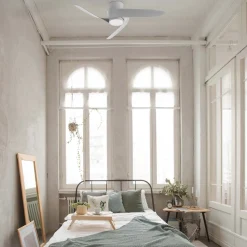 Ventilatore da soffitto con luce LED Groeland 2640 lm 3000/5000 K Ø 79,5x21 cm