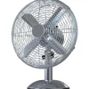 Ventilatore da tavolo 30 cm cromato