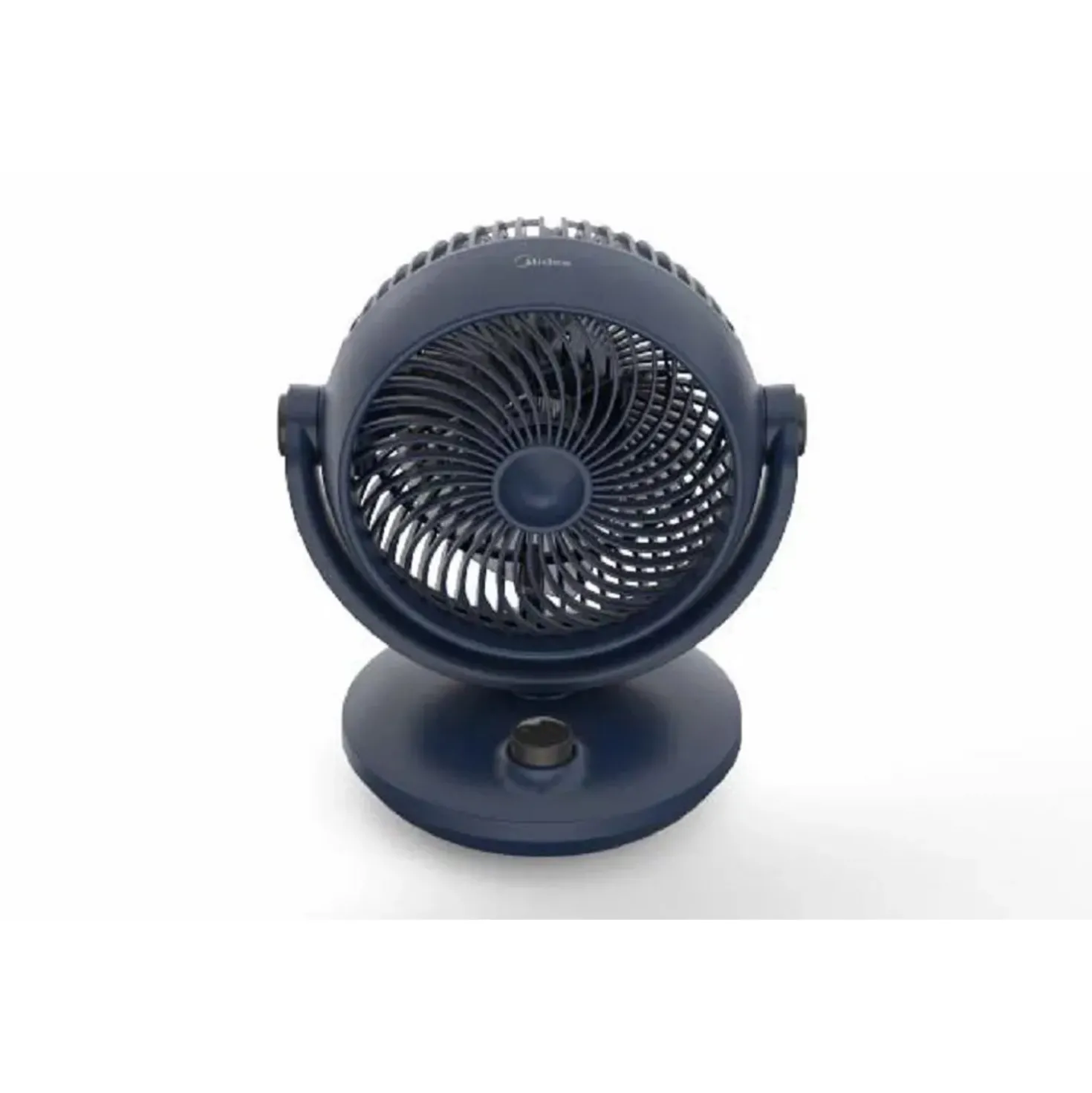 Ventilatore da tavolo 3 pale Ø 20 cm blu/nero