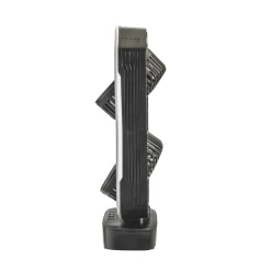 Ventilatore da tavolo Cordless USB due ventole 3 velocità 12W