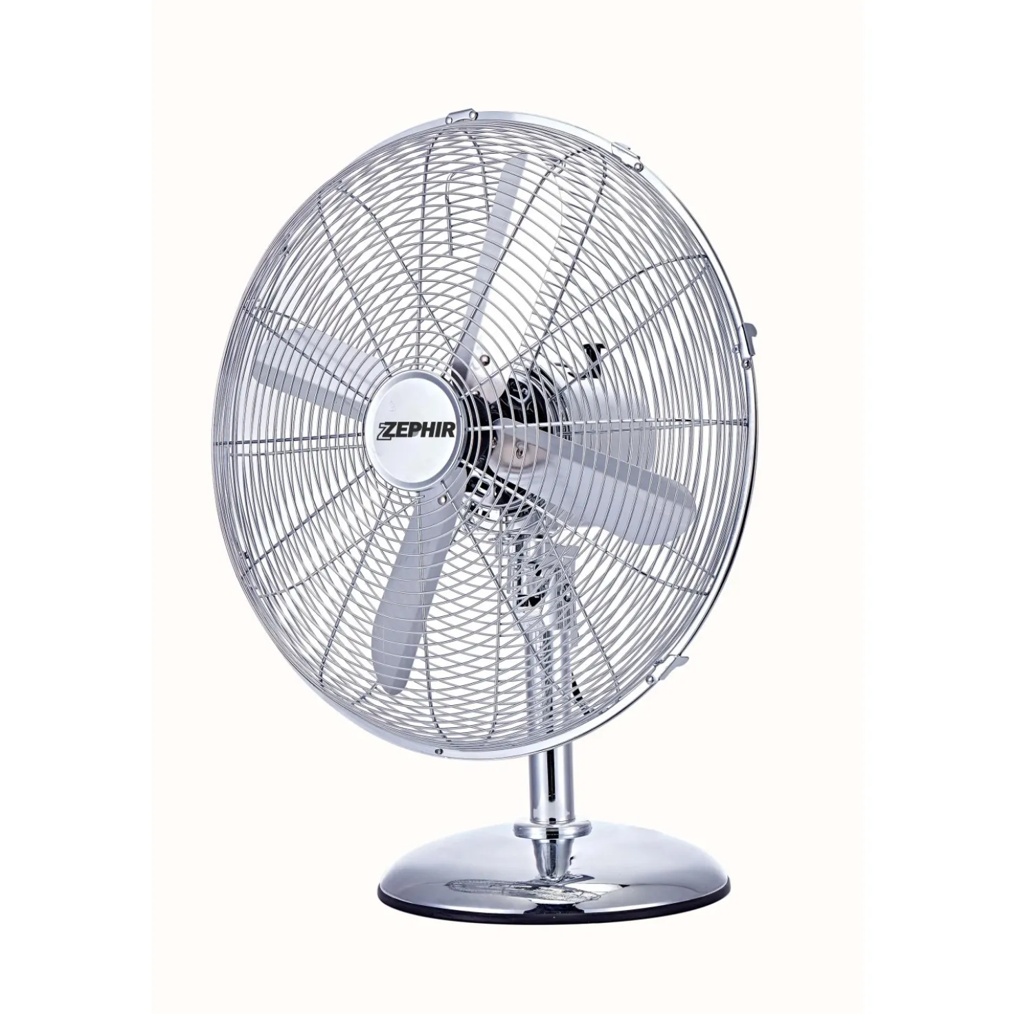 Ventilatore da tavolo cromato Ø 40 cm