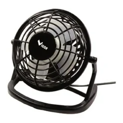Ventilatore da tavolo MINI 4 pale Ø 15 cm nero