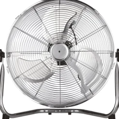Ventilatore da terra 45 cm cromato