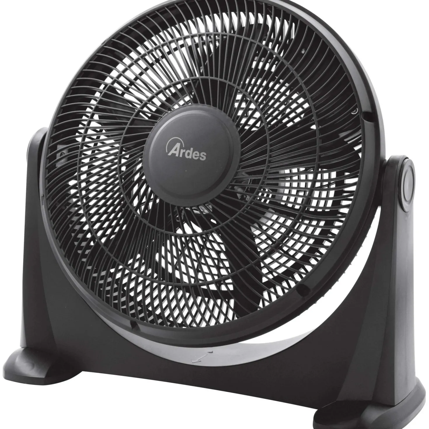 Ventilatore da terra 5 pale Ø 40 cm nero