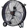 Ventilatore da terra 3 pale 75 cm nero
