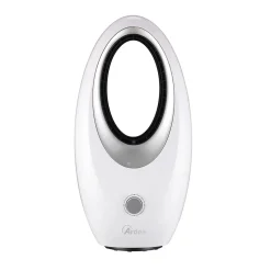Ventilatore da terra Muna Bladeless senza pale bianco